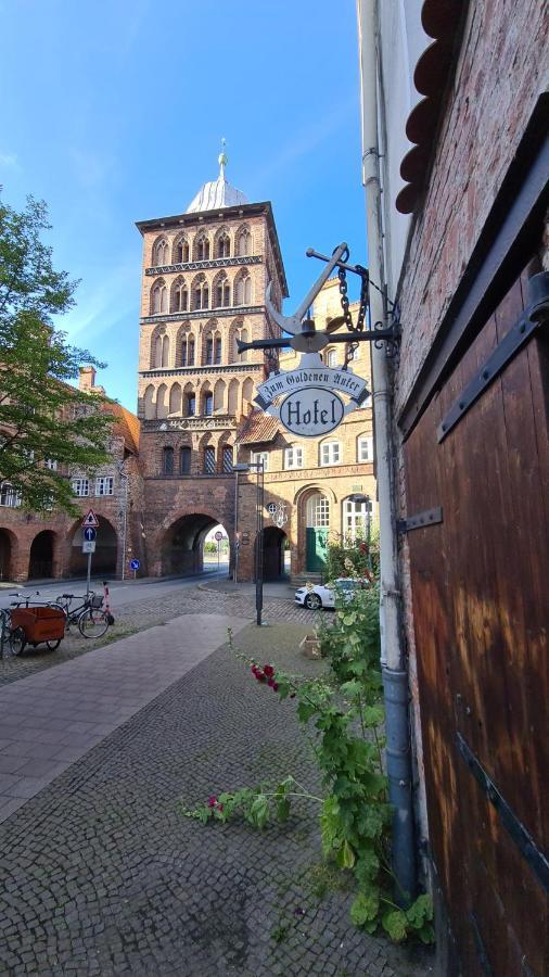 Altstadthotel Zum Goldenen Anker Lübeck Eksteriør billede
